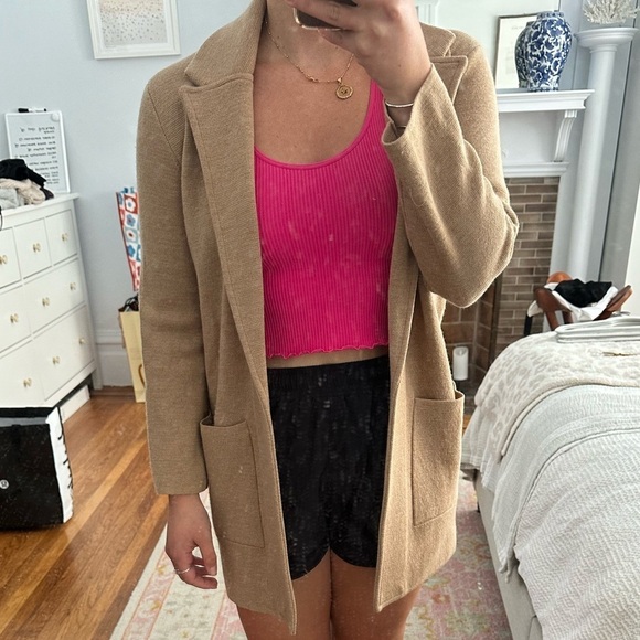 j. crew open-front sweater-blazer - Picture 4 of 5